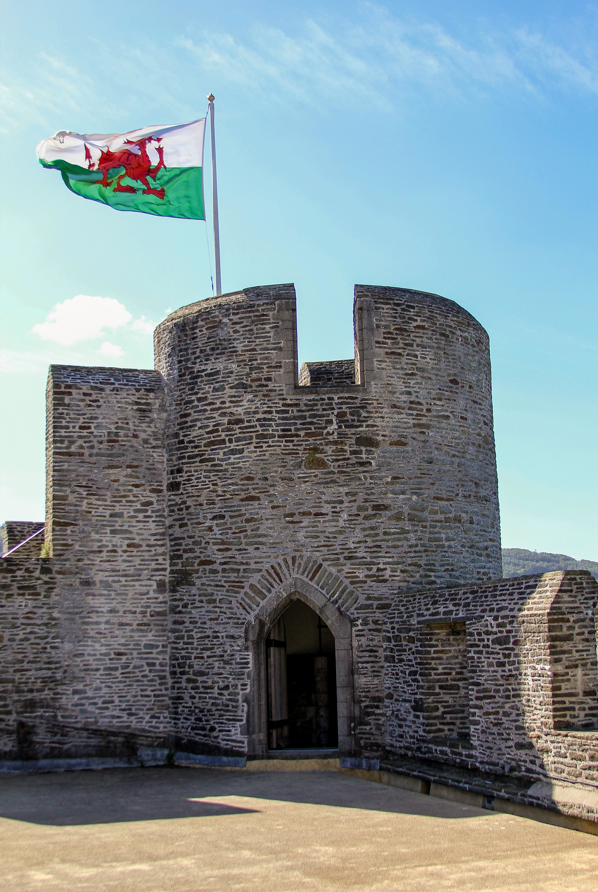 Caerphilly Castle, Caerphilly, Wales